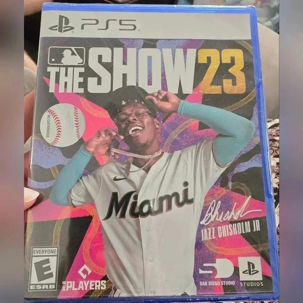 New Factory Sealed The Show 23 MLB Jazz Chisholm Jr. Miami PlayStation 5 PS5 - Picture 4 of 5